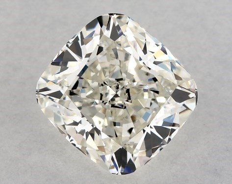 GIA 1.00 Carat K-SI1 Ideal Cut Cushion Modified Diamond